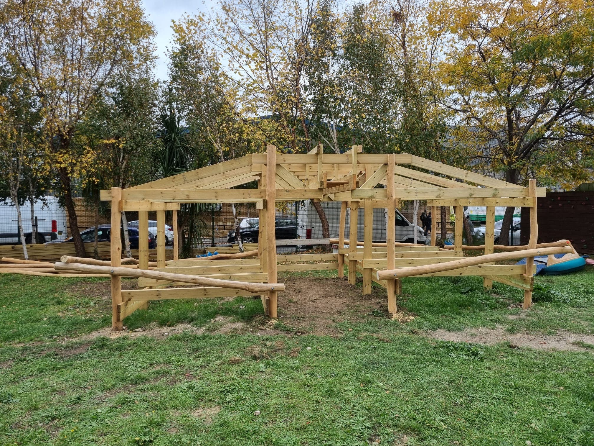 Big Up Communities new play structure